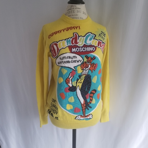 Moschino Sweaters - Moschino Dandy Candy Wool Sweater